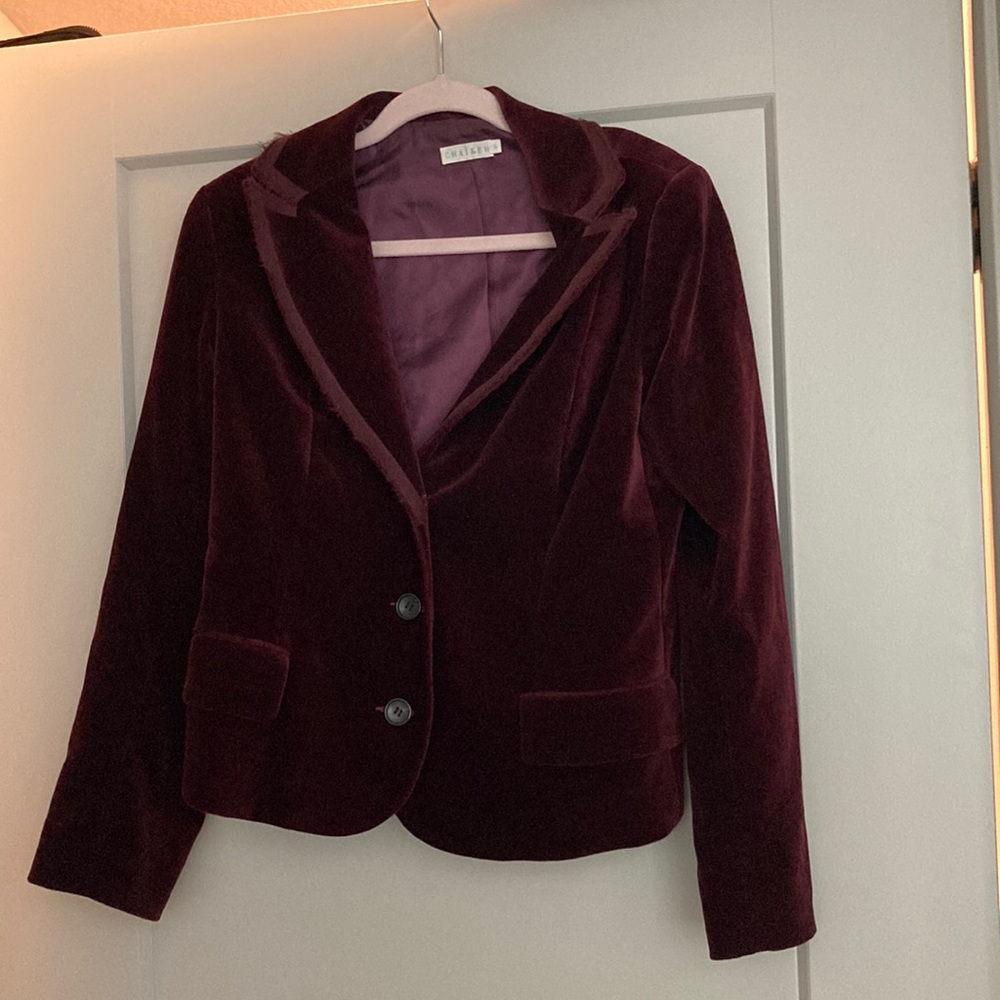 Chaiken Velvet Jacket